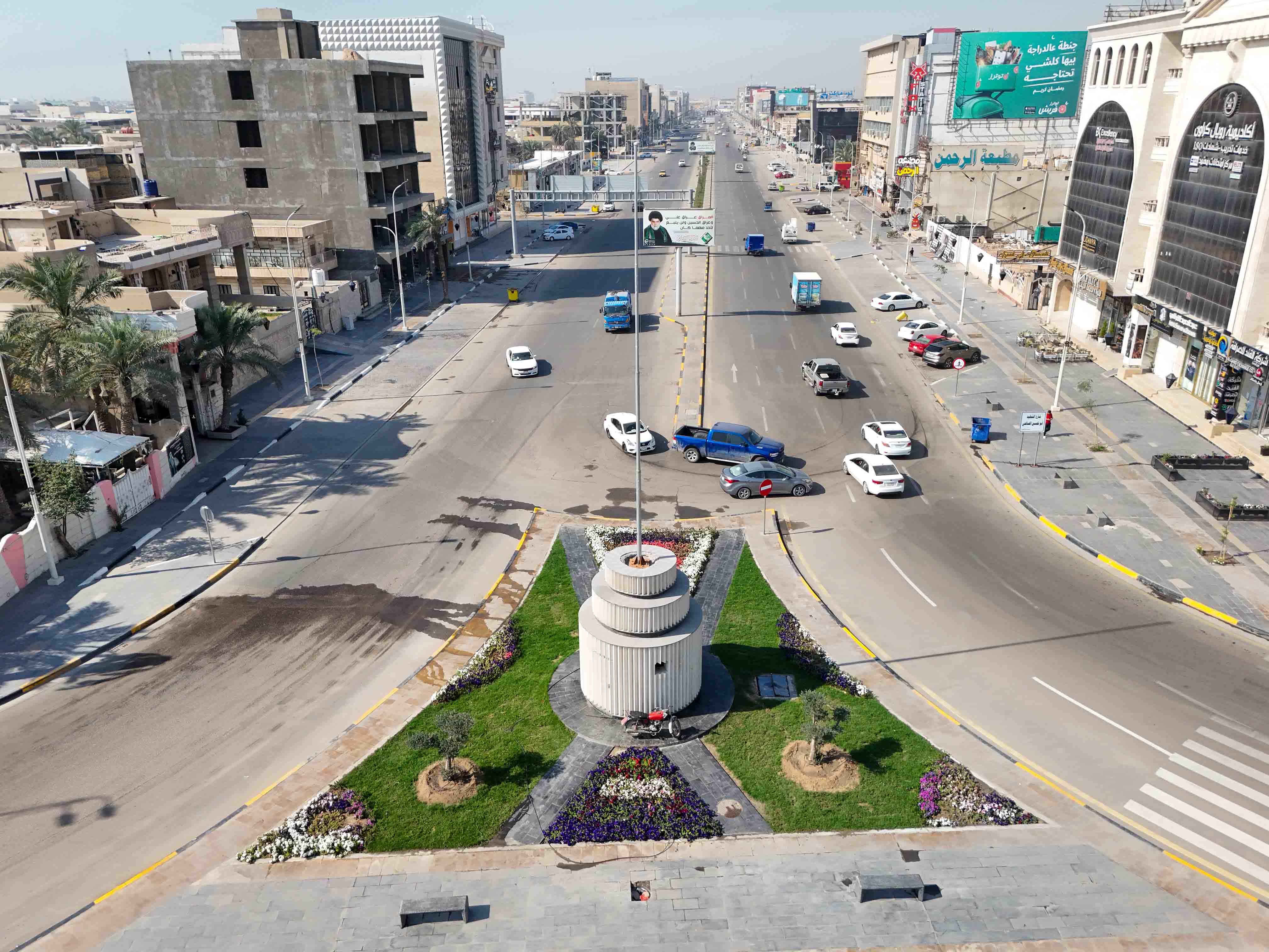 مشروع تأهيل شارع اللجنة الأولمبية في البصرة - View 4